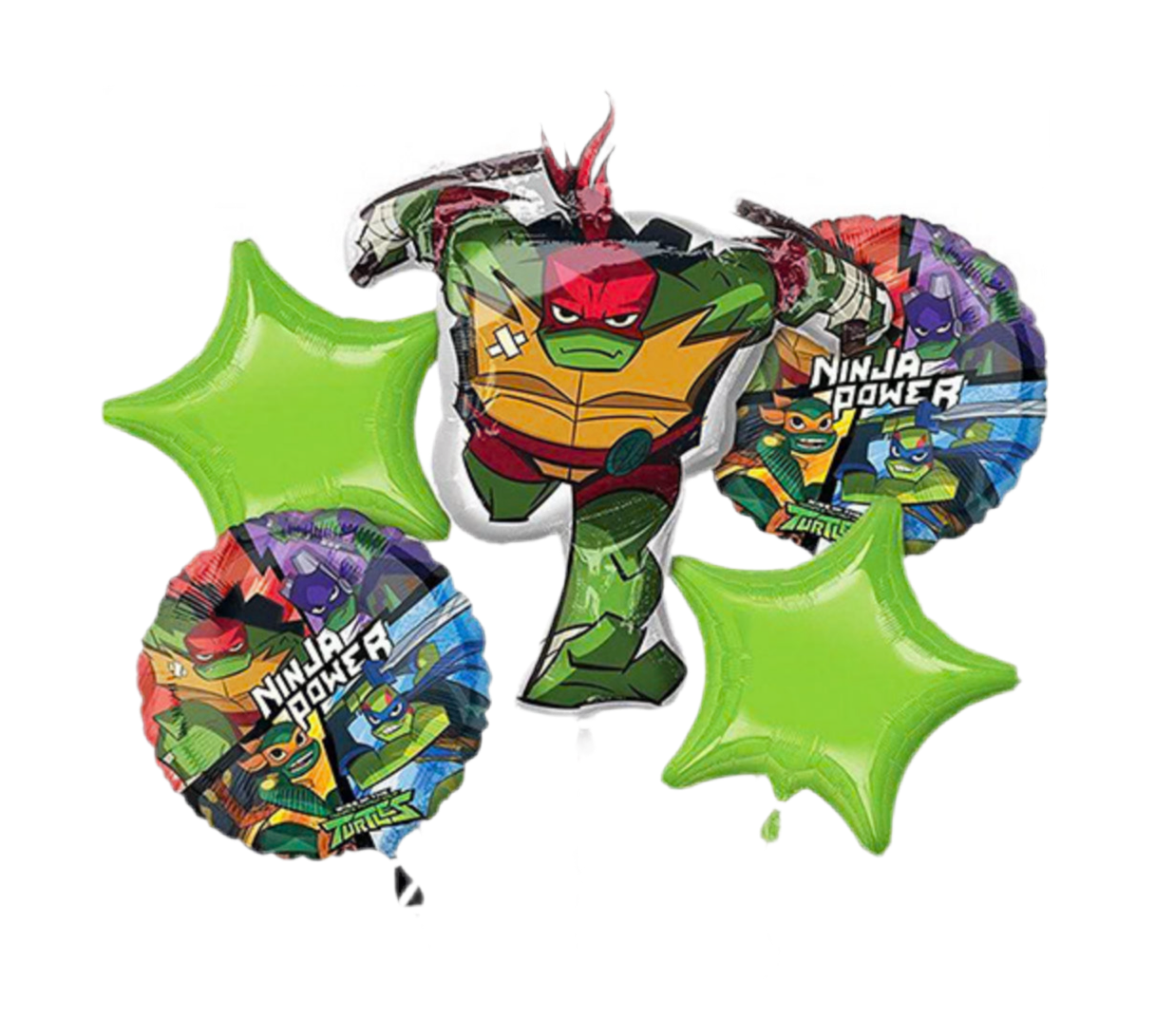 Anagram Rise Of Teenage Mutant Ninja Turtles Foil Balloon Bouquet